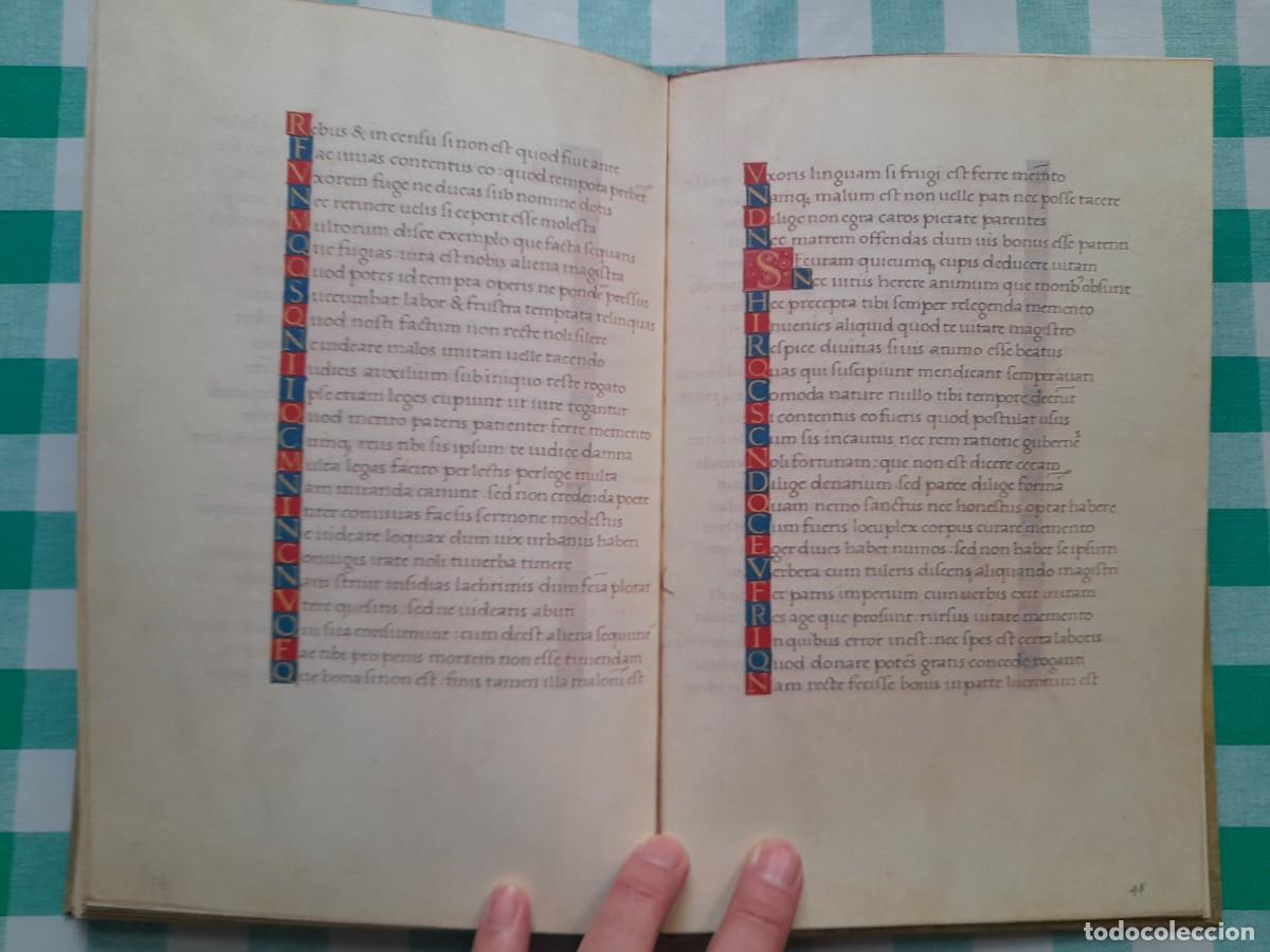 Libros de segunda mano: Facs&iacute;mil &iacute;ntegro del manual para Maximiliano Sforza (s. XV) - Foto 9