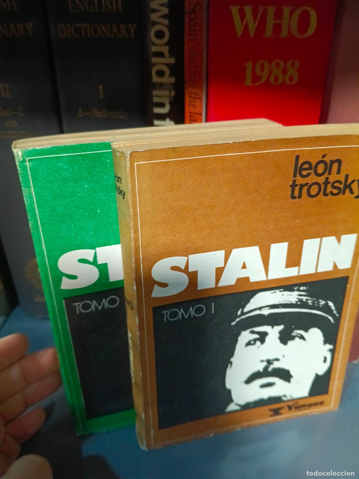 Libros de segunda mano: Le&oacute;n Trotsky, Stalin 2 tomos, el yunque editora - Foto 1