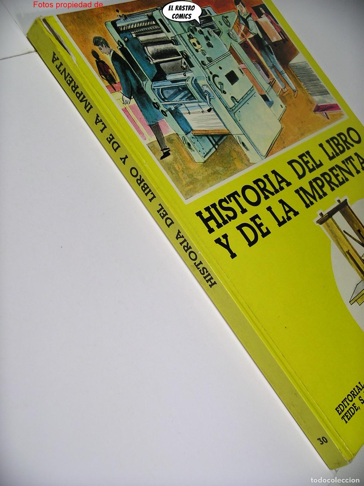 Libros de segunda mano: Historia del libro y de la imprenta, Aurora D&iacute;az, Armand Martinez, ed Teide 1971, E5 - Foto 2