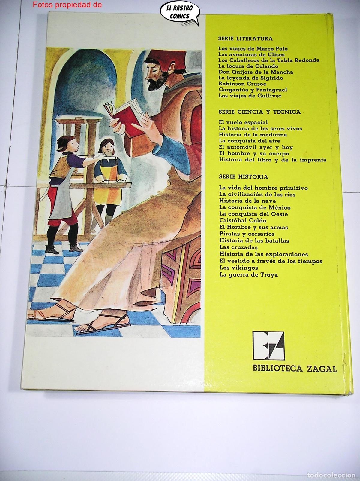 Libros de segunda mano: Historia del libro y de la imprenta, Aurora D&iacute;az, Armand Martinez, ed Teide 1971, E5 - Foto 3