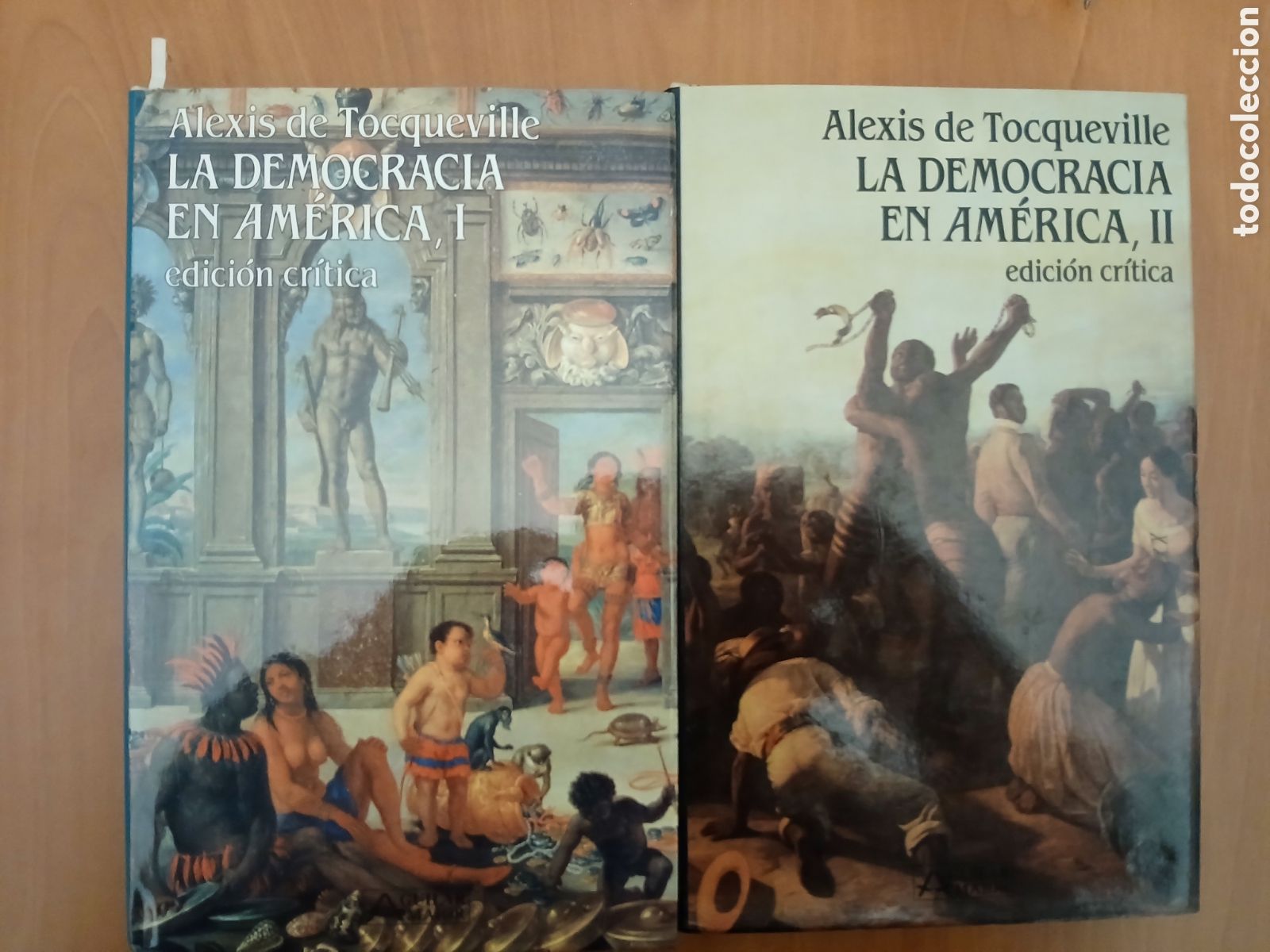 Libros de segunda mano: La Democracia en Am&eacute;rica 2 tomos ( Completa ). Alexis de Tocqueville. - Foto 1