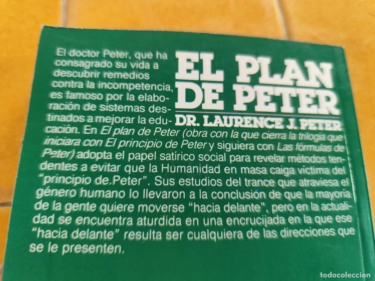 Libros de segunda mano: EL PLAN DE PETER / LAURENCE J.PETER / CJA 391 / PLAZA&JANES - Foto 4