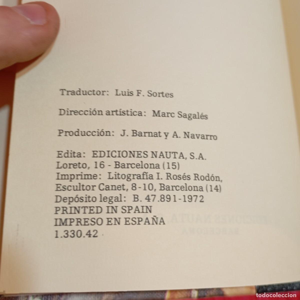 Libros de segunda mano: EMILIO SALGARI - LA CAPITANIA DEL YUCAT&Aacute;N - IV - EDICIONES NAUTA / 85 - Foto 4