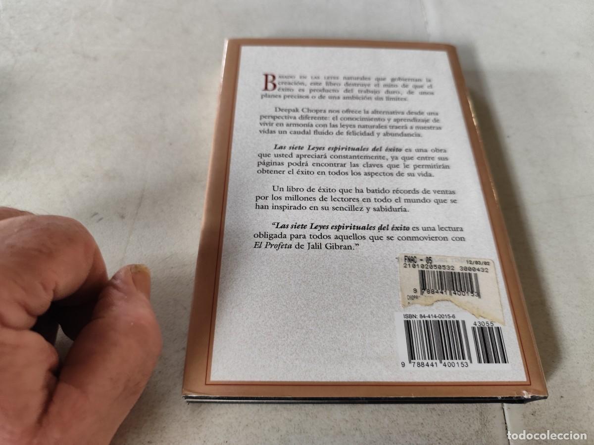 Libros de segunda mano: LAS SIETE LEYES ESPIRITUALES DEL &Eacute;XITO / DEEPAK CHOPRA / CMA 104 / EDAF - Foto 5