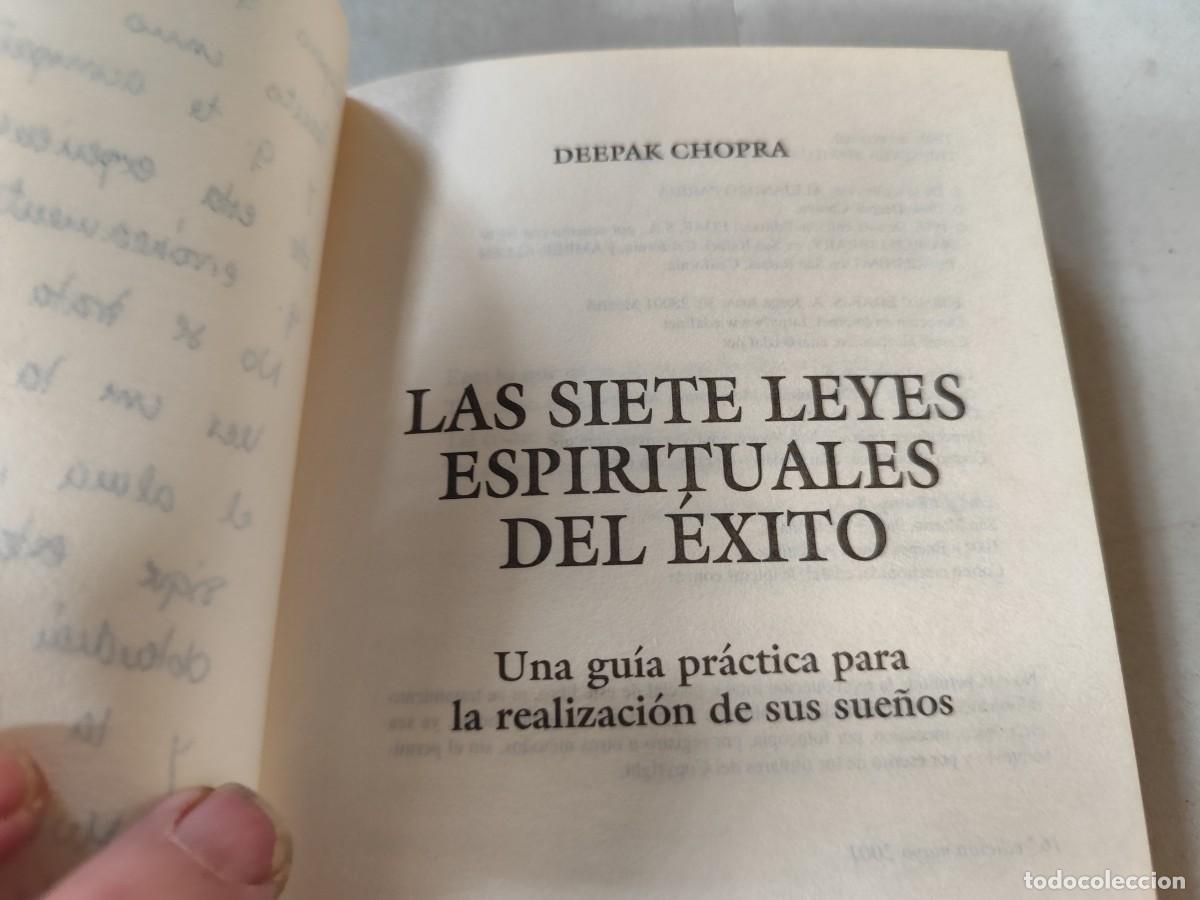 Libros de segunda mano: LAS SIETE LEYES ESPIRITUALES DEL &Eacute;XITO / DEEPAK CHOPRA / CMA 104 / EDAF - Foto 9
