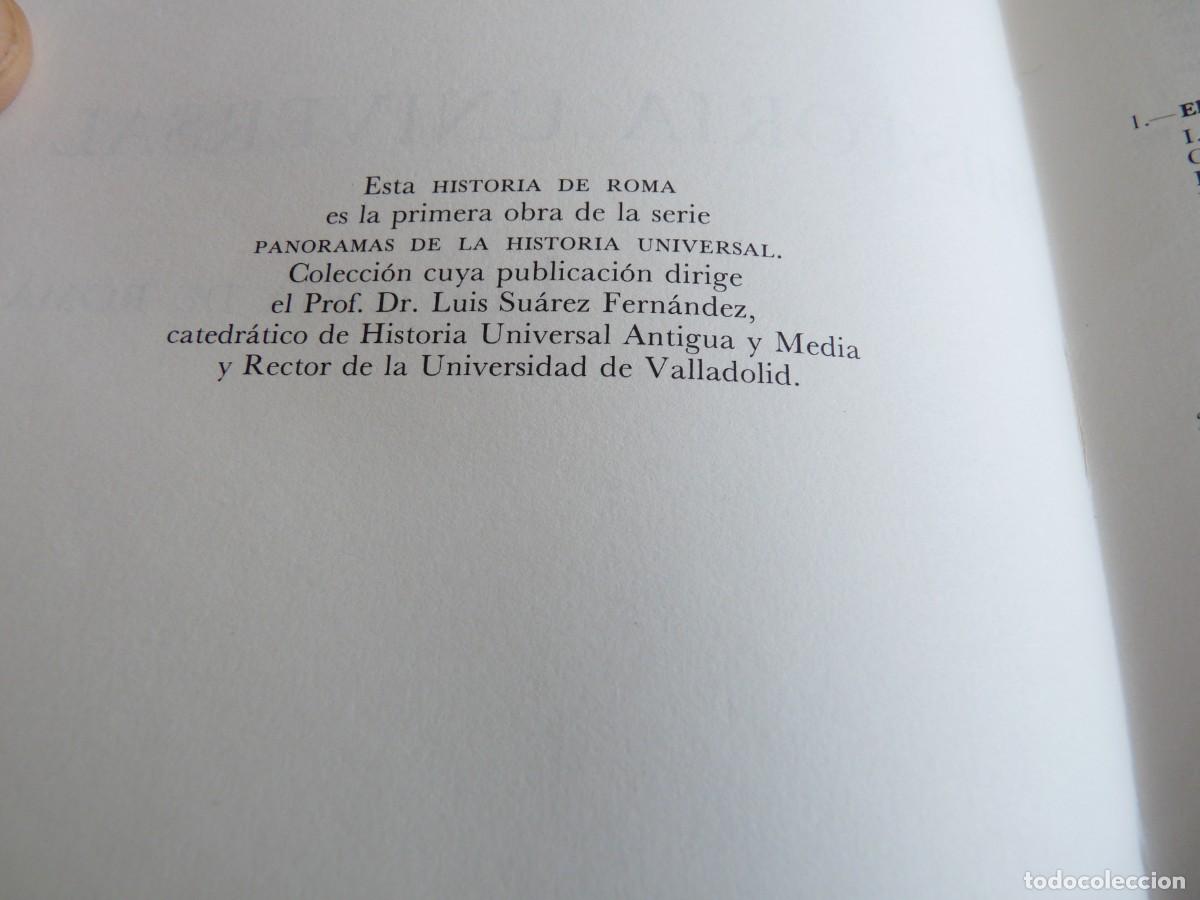 Libros de segunda mano: Historia de Roma Luis Su&aacute;rez Fern&aacute;ndez Ref: 3-361 - Foto 5