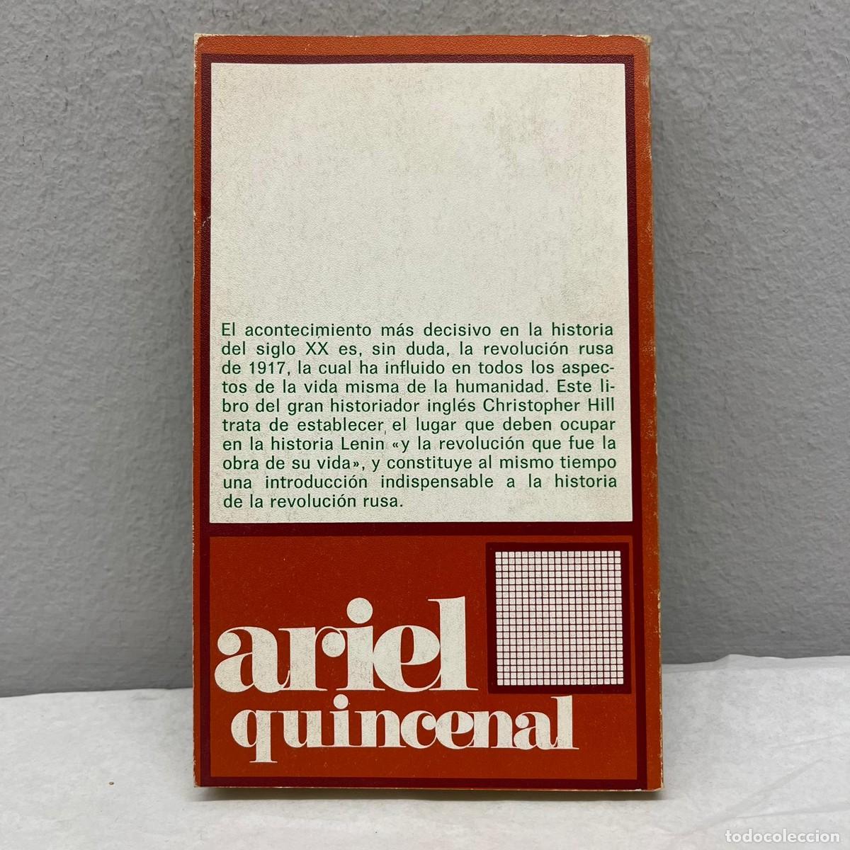 Libros de segunda mano: LA REVOLUCION RUSA - CHRISTOPHER HILL - EDICIONES ARIEL - 1969 / 329 - Foto 2