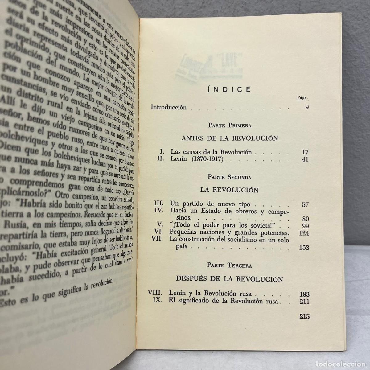 Libros de segunda mano: LA REVOLUCION RUSA - CHRISTOPHER HILL - EDICIONES ARIEL - 1969 / 329 - Foto 7