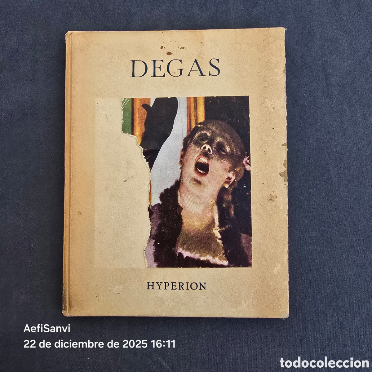 Libros de segunda mano: DEGAS (HENRI DUMONT) (MINIATURAS HYPERION, HERMES) - Foto 1