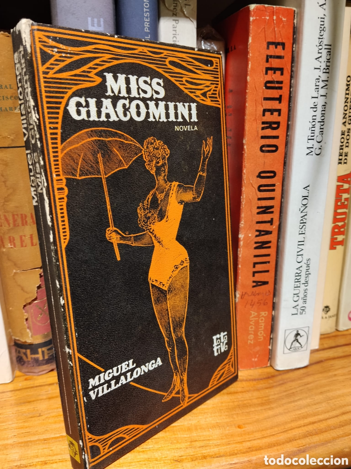 Libros de segunda mano: Miss Giacomini - Miguel Villalonga - Foto 1