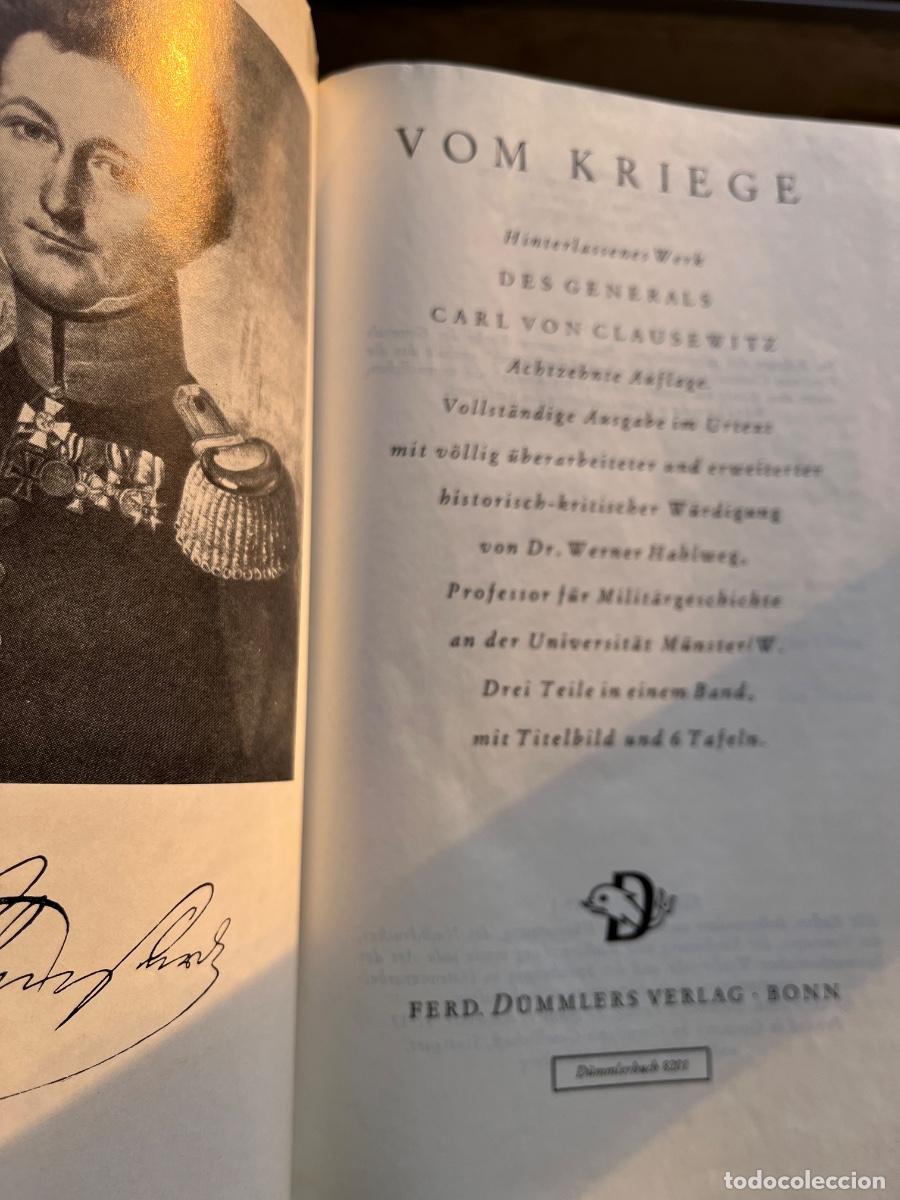 Libros de segunda mano: Carl von Clausewitz. Vom Kriege. 18e Auflage - Foto 2