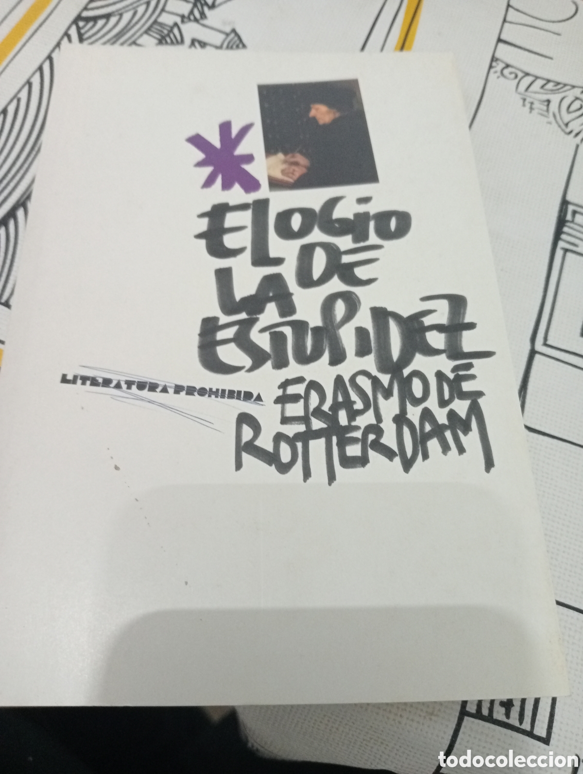 Libros de segunda mano: Elogio de la estupidez. Erasmo de Rotterdam - Foto 1