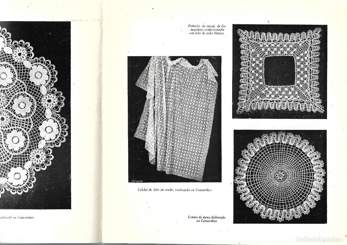 Libros de segunda mano: Encajes. Ediciones de la Obra Sindical &rdquo;Artesan&iacute;a&rdquo; Edici&oacute;n escasa - Foto 4