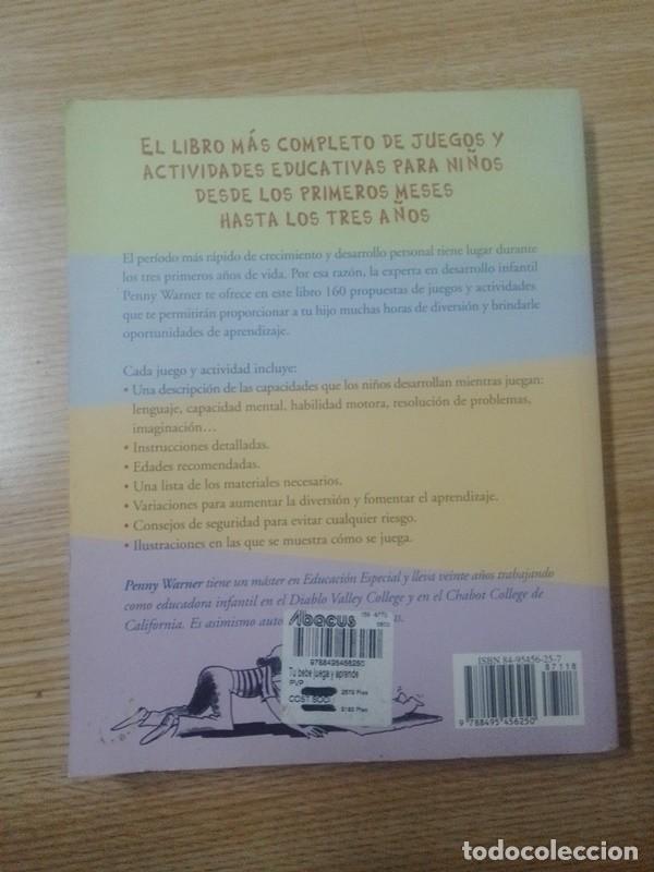 Libros de segunda mano: Libro Tu bebe juega y aprende Penny Warner - Foto 2