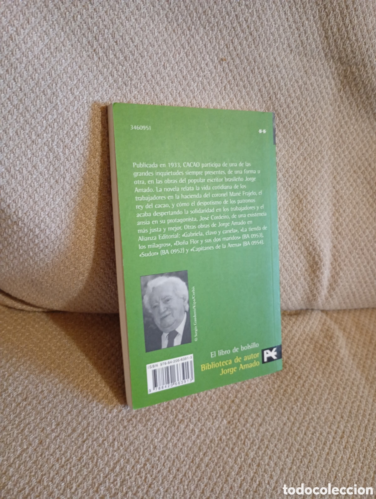 Libros de segunda mano: Cacao. Jorge Amado. Libro - Foto 2