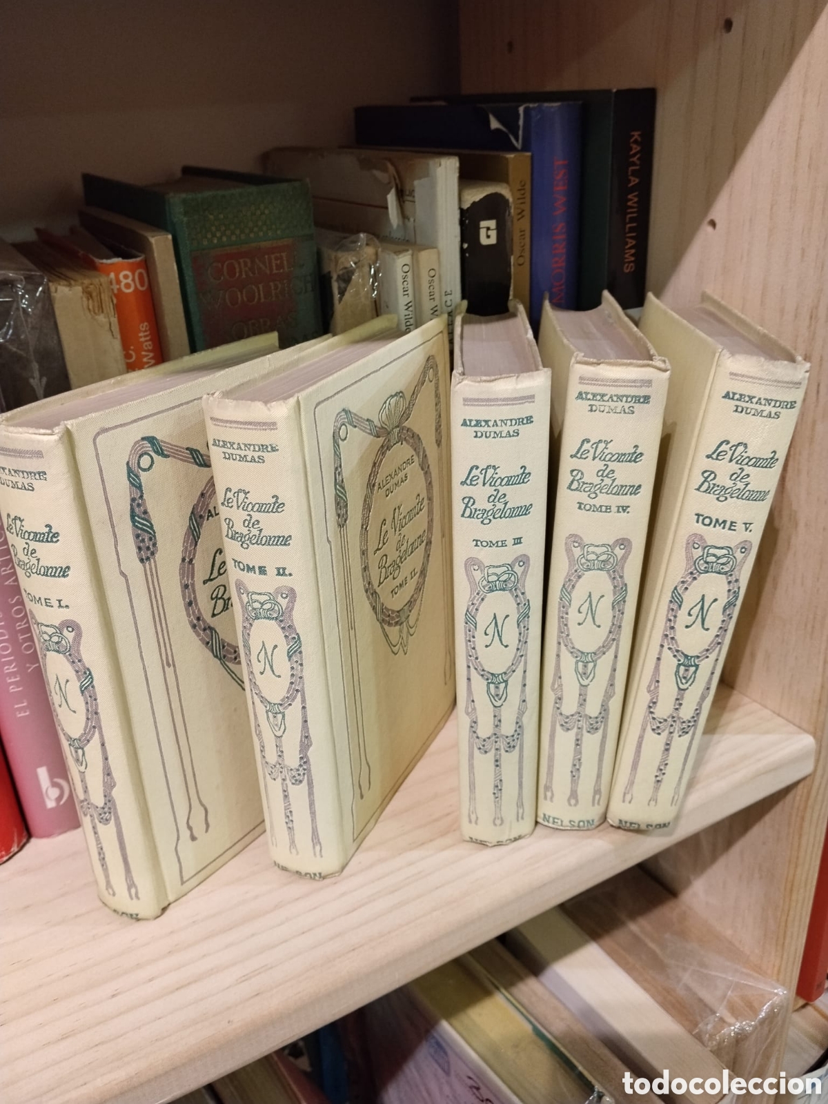 Libros de segunda mano: Le Vicomte de Bragelonne. 5 Vols. - Alexandre Dumas - Foto 1