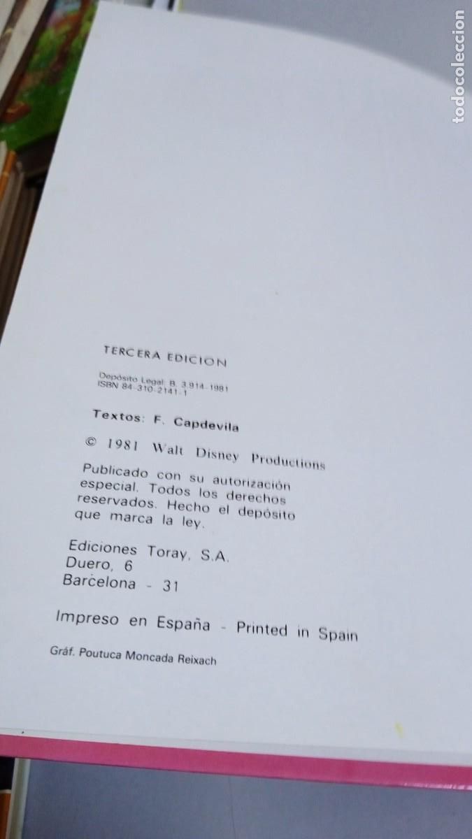 Libros de segunda mano: DISNEYCOLOR Tomo 6 Ediciones Toray - Foto 5
