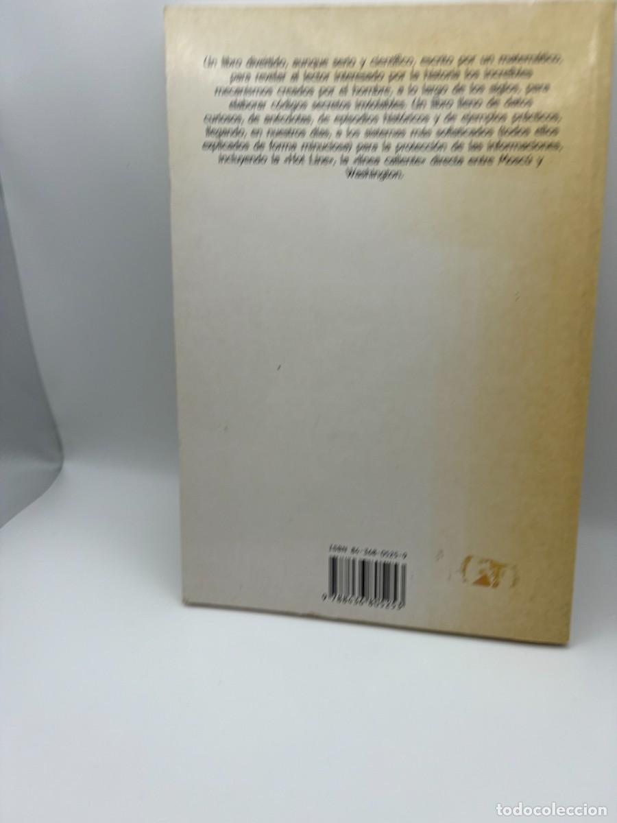 Libros de segunda mano: C&oacute;digos Secretos, Andrea Sgarro - 1&ordf; Ed. Madrid, 1990 - Foto 2
