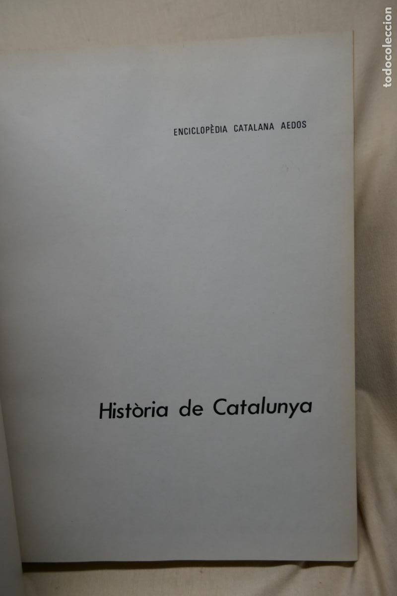 Libros de segunda mano: Historia de Catalunya - 2 volumenes - Editorial Aedos - Foto 9