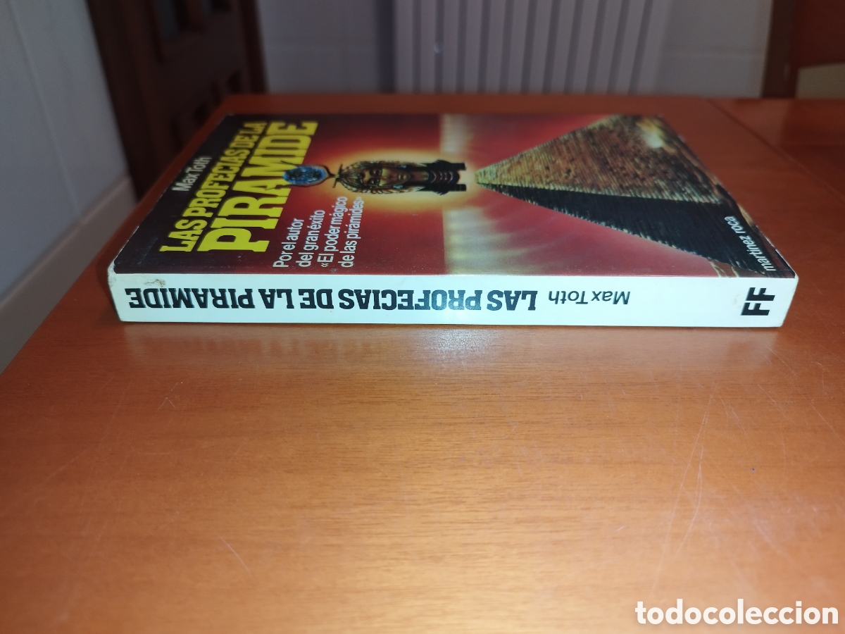 Libros de segunda mano: MAX TOTH: LAS PROFECIAS DE LA PIRAMIDE. ED. MARTINEZ ROCA, 1981 PRIMERA EDICION. - Foto 2