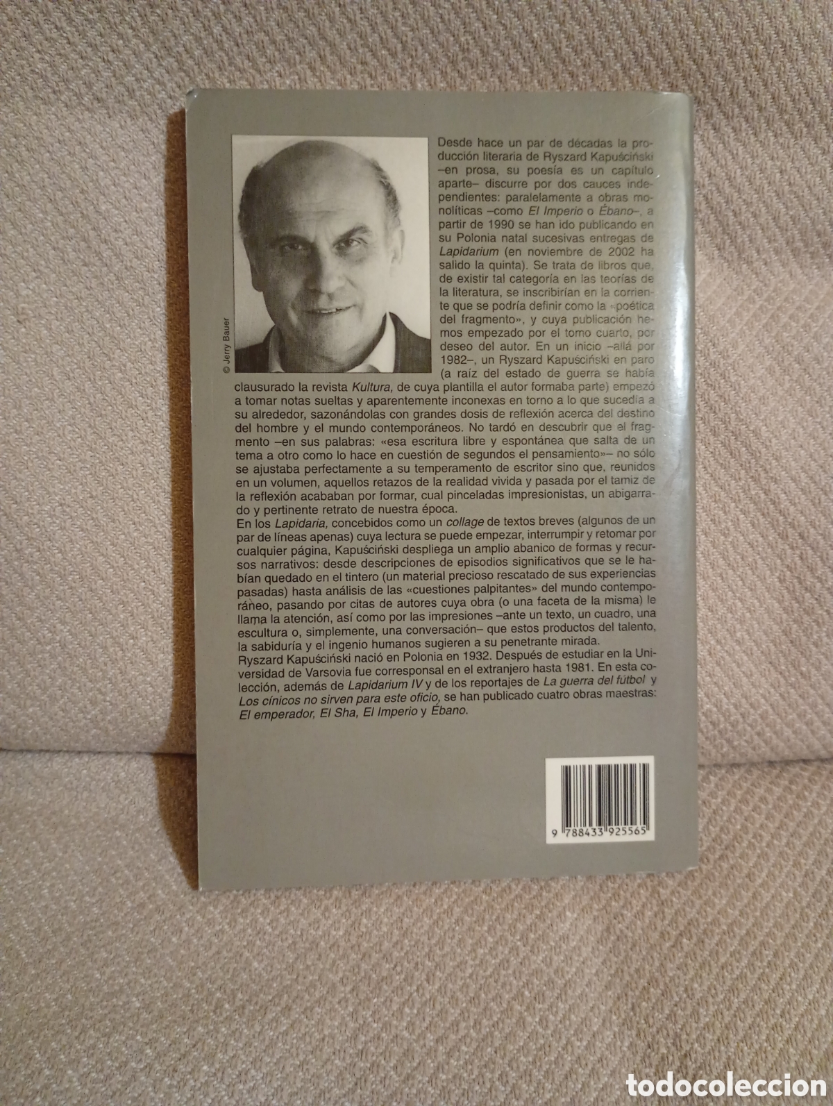 Libros de segunda mano: Reyszard Kapuscinski. Lapidarium IV - Foto 2