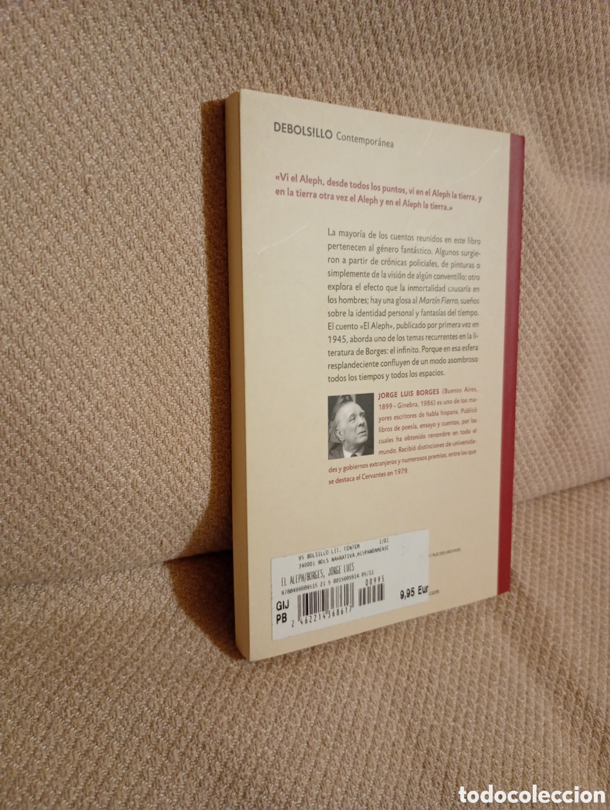 Libros de segunda mano: Jos&eacute; luis Borges El Aleph - Foto 2