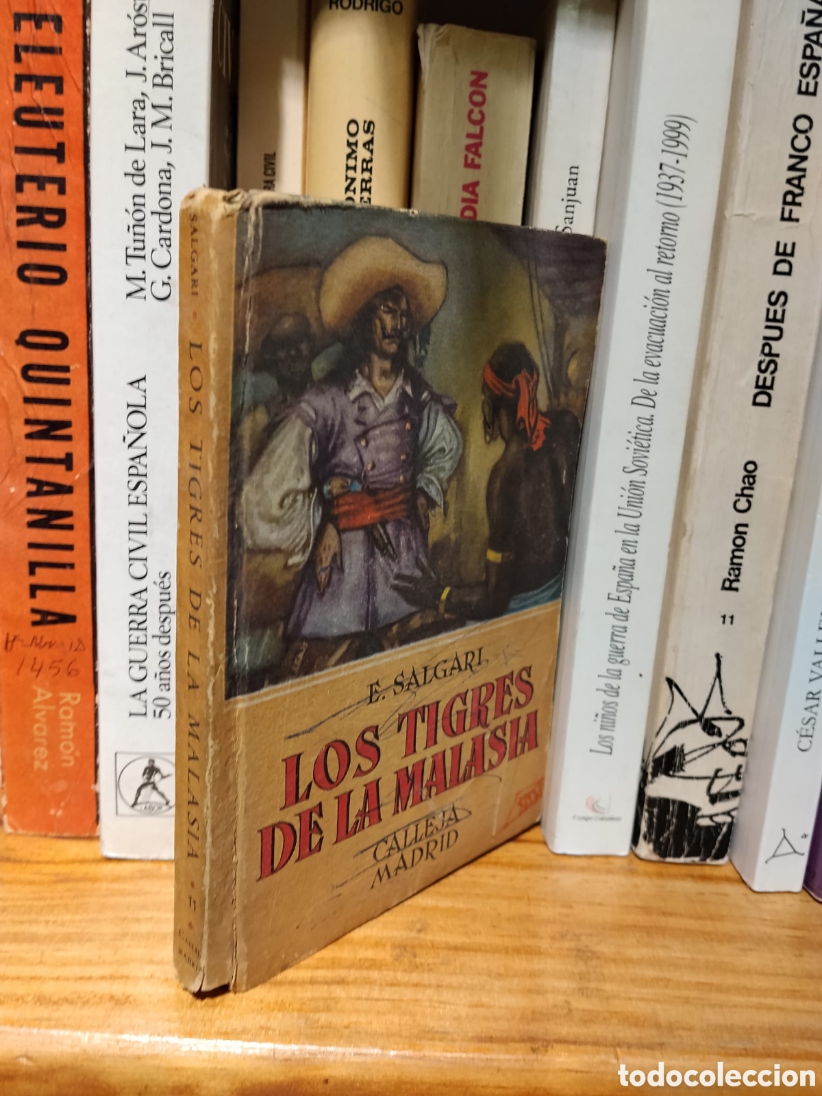Libros de segunda mano: Los tigres de la Malasia - Emilio Salgari - Foto 1