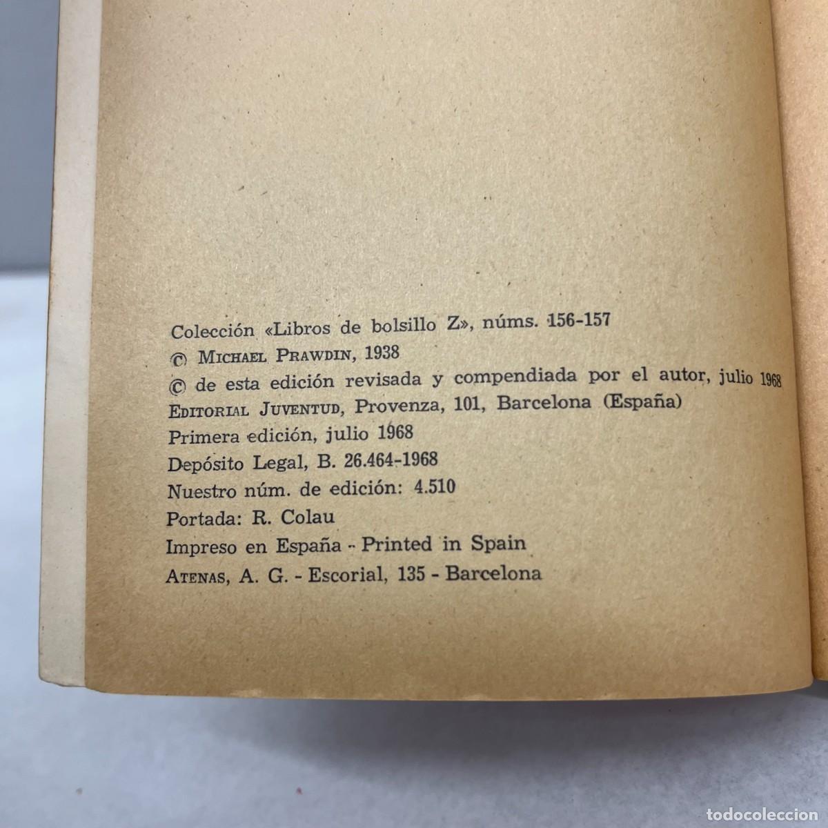 Libros de segunda mano: GENGIS KAN - MICHAEL PRAWDIN - EDITORIAL JUVENTUD - 1968 / 703 - Foto 5