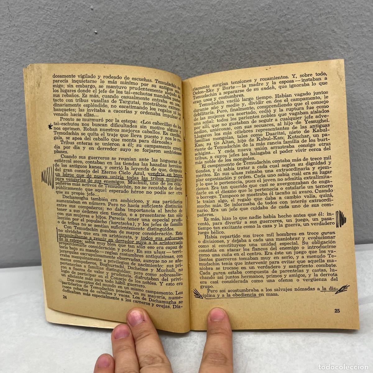 Libros de segunda mano: GENGIS KAN - MICHAEL PRAWDIN - EDITORIAL JUVENTUD - 1968 / 703 - Foto 14