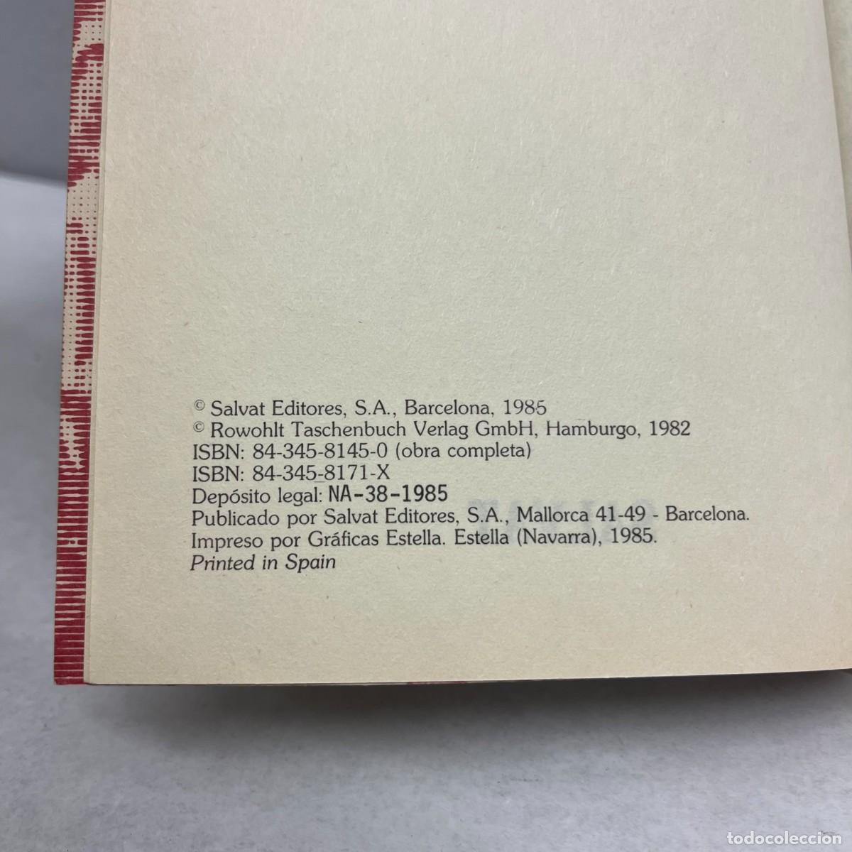 Libros de segunda mano: EDISON - FRITZ V&Ouml;GTLE - SALVAT EDITORES - 1985 / 707 - Foto 5