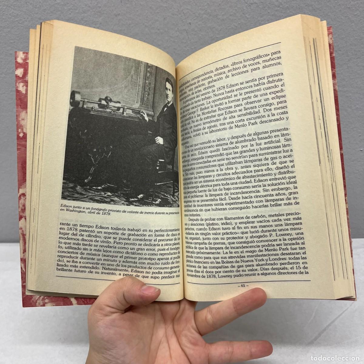 Libros de segunda mano: EDISON - FRITZ V&Ouml;GTLE - SALVAT EDITORES - 1985 / 707 - Foto 6