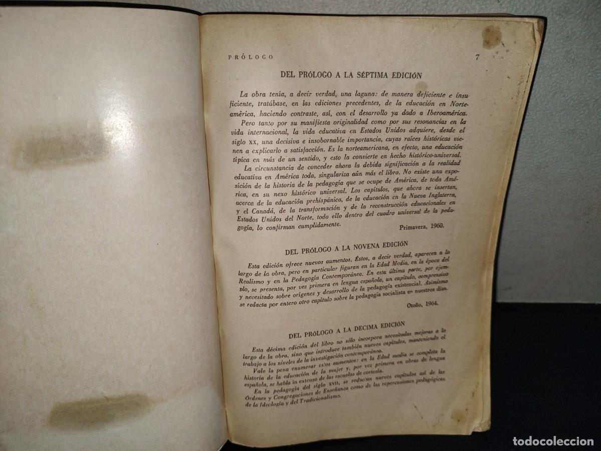 Libros de segunda mano: 205- Historia General De La Pedagog&iacute;a - Larroyo - Foto 5