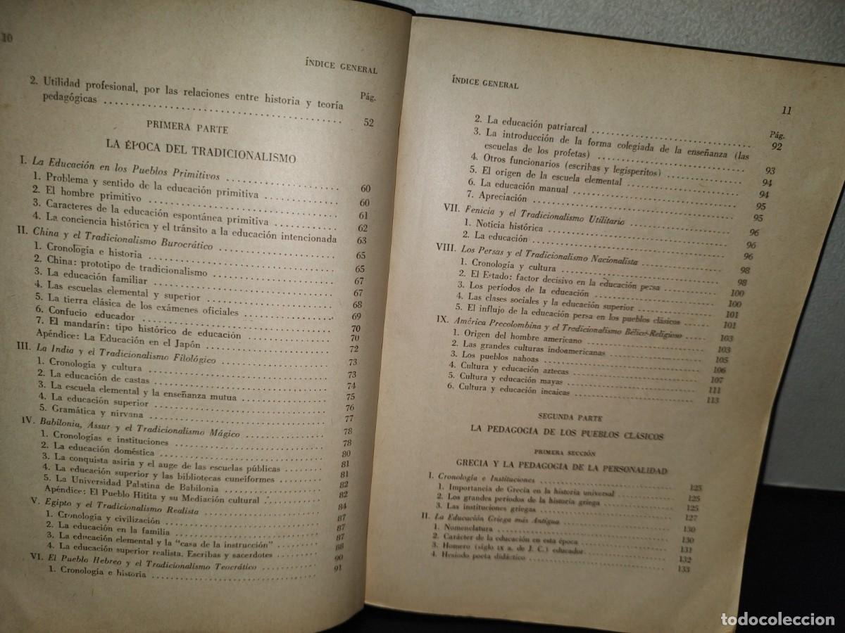 Libros de segunda mano: 205- Historia General De La Pedagog&iacute;a - Larroyo - Foto 7