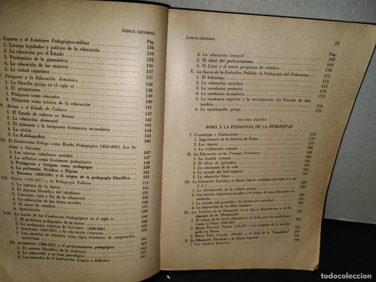 Libros de segunda mano: 205- Historia General De La Pedagog&iacute;a - Larroyo - Foto 8