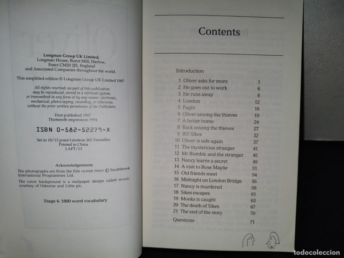 Libros de segunda mano: 205- longman classics. oliver twist - charles dickens - 1994 - Foto 4