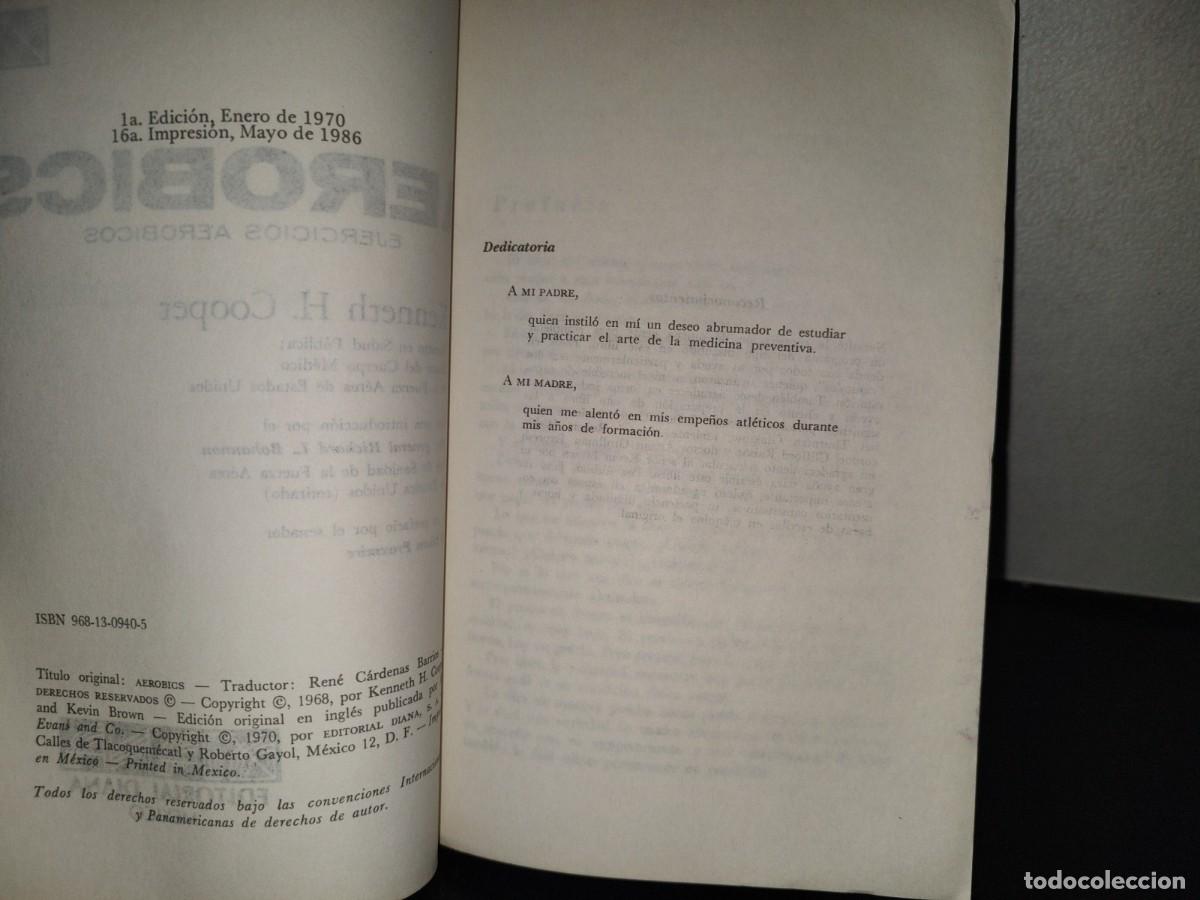 Libros de segunda mano: 205- Aer&oacute;bics. Ejercicios Aer&oacute;bicos - Dr. Kenneth H. Cooper - Foto 5