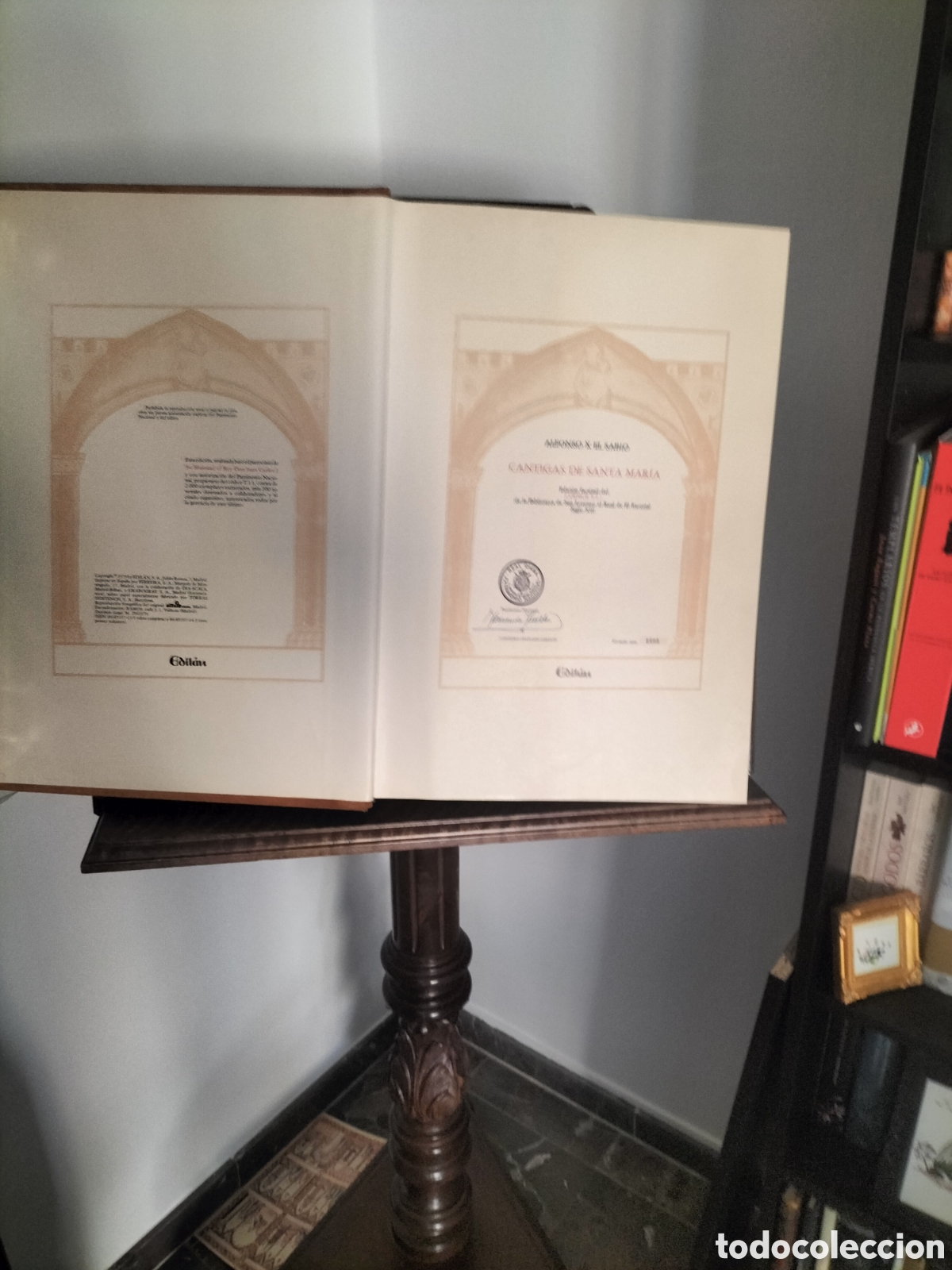 Libros de segunda mano: Cantigas Alfonso X el sabio - Foto 6