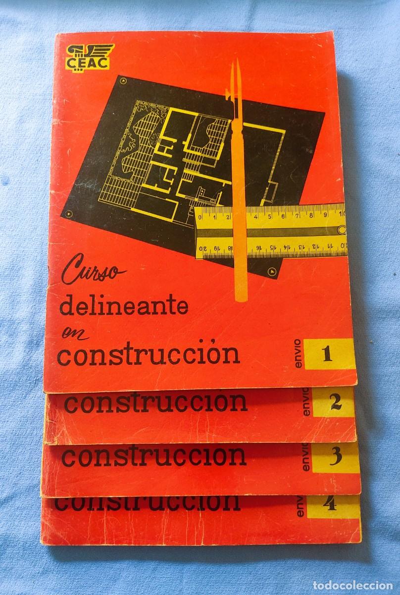 Libros de segunda mano: CURSO DELINEANTE EN CONSTRUCCION DE CEAC A&Ntilde;O 1957 - Foto 1