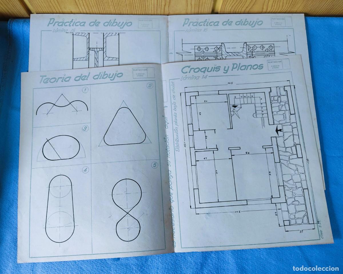 Libros de segunda mano: CURSO DELINEANTE EN CONSTRUCCION DE CEAC A&Ntilde;O 1957 - Foto 7