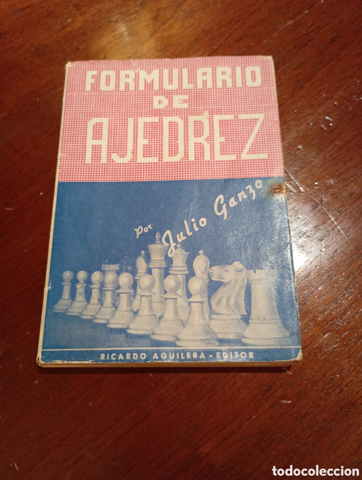 Libros de segunda mano: Formulario de ajedrez. - Foto 1