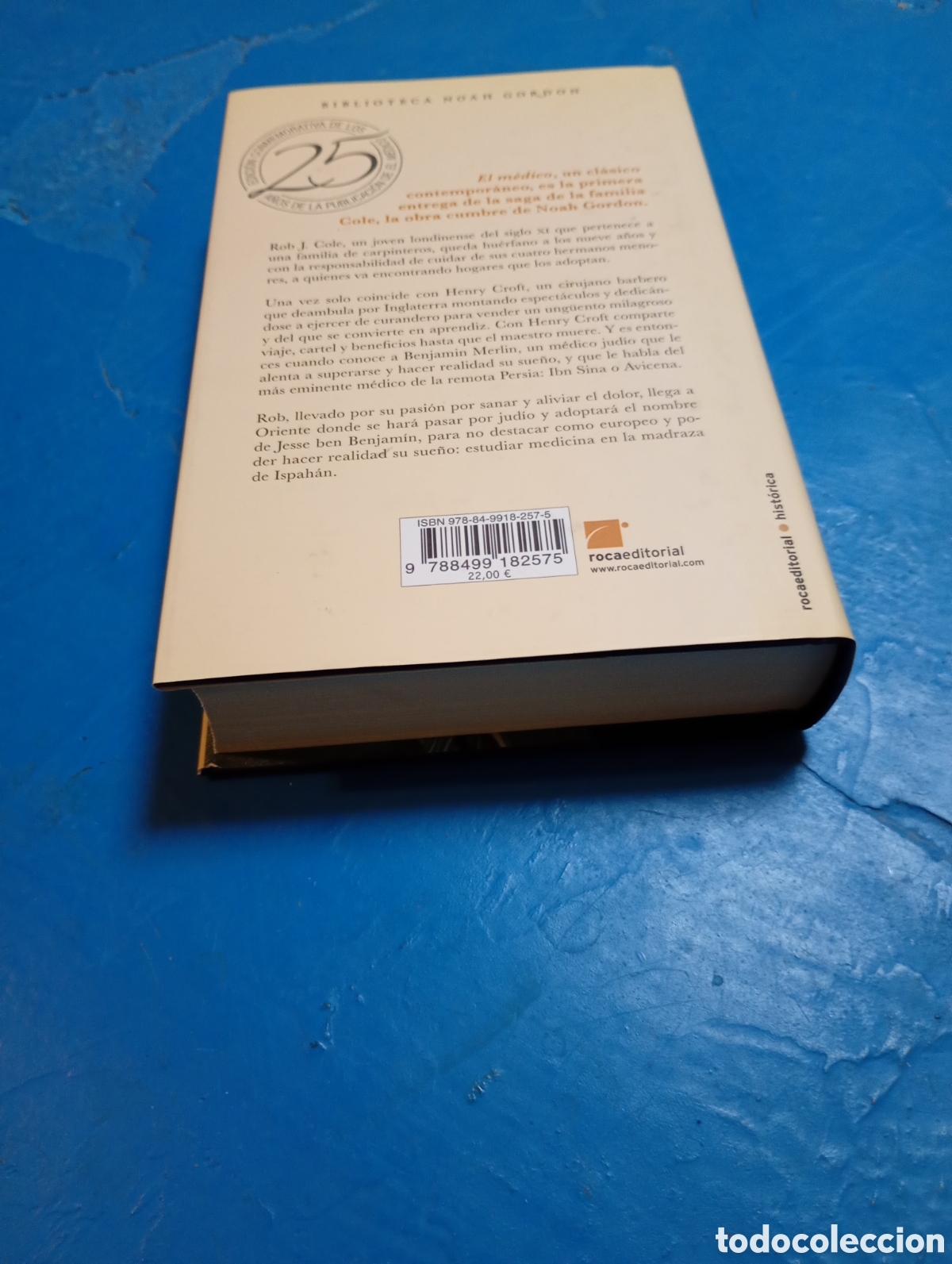 Libros de segunda mano: Noah Gordon. El M&eacute;dico. - Foto 2