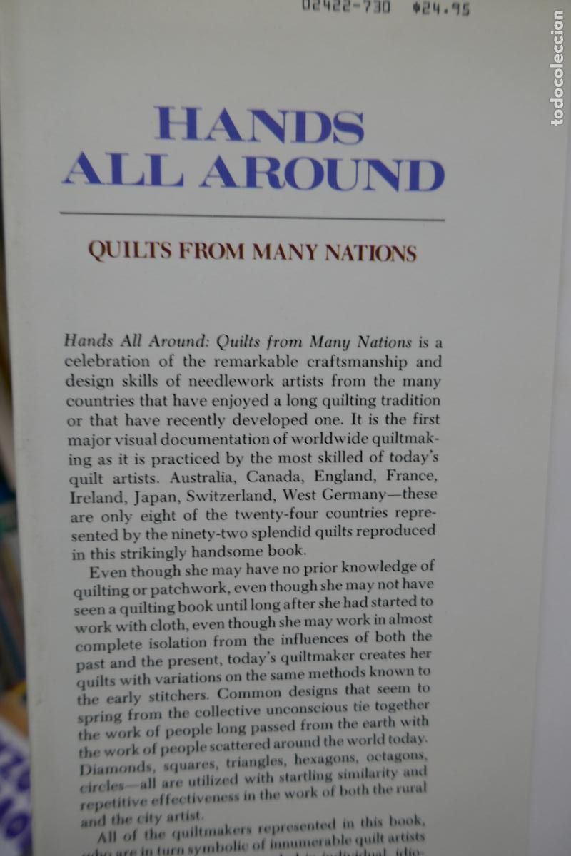 Libros de segunda mano: Hands All Around: Quilts from Many Nations - (en Ingl&eacute;s) - Foto 8