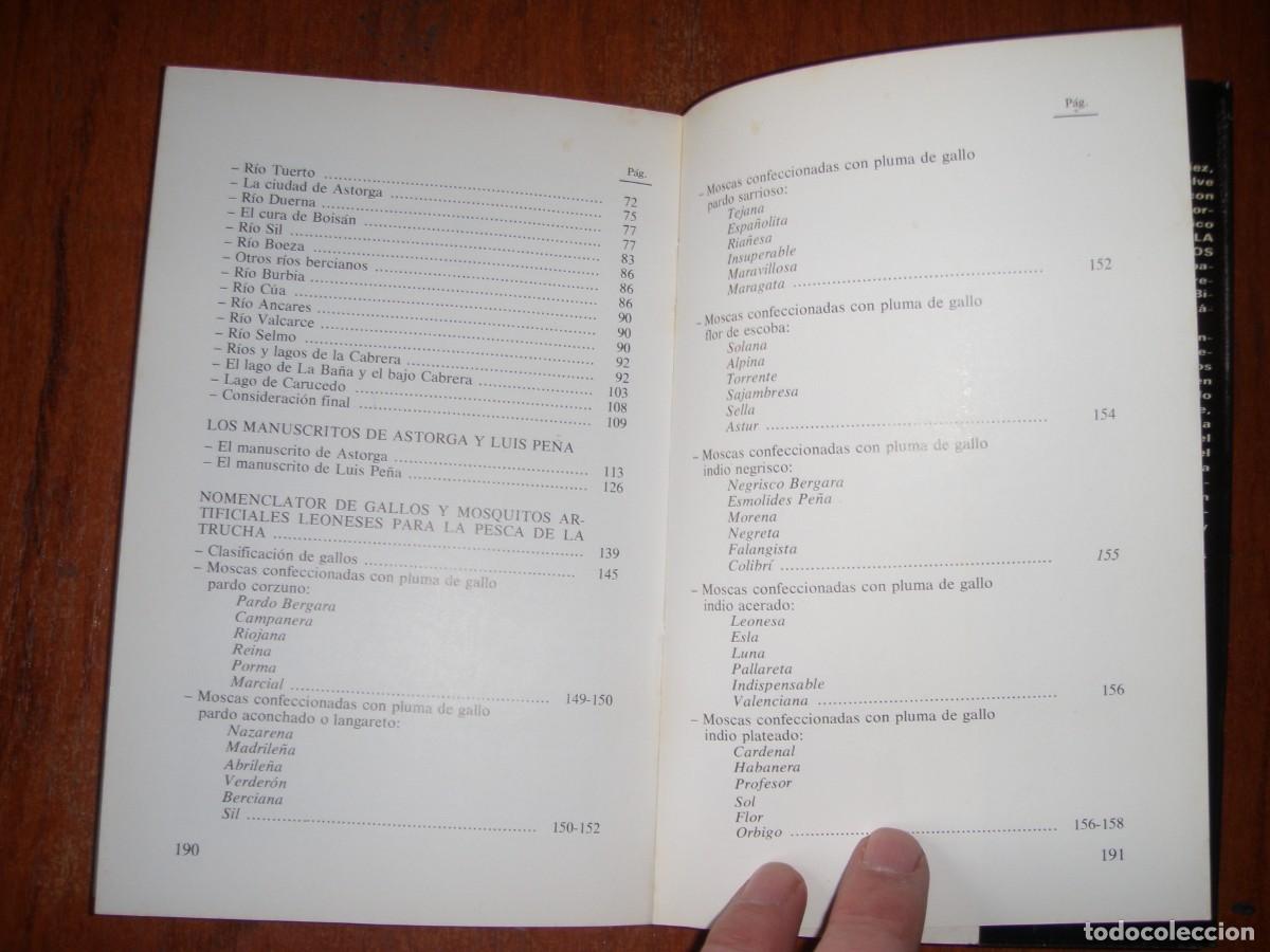 Libros de segunda mano: LA PESCA DE LA TRUCHA EN LOS RIOS DE LEON - Foto 15