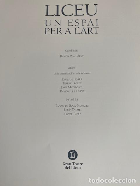 Libros de segunda mano: Gran Teatre del Liceu. Barcelona. 6 libros - Foto 11