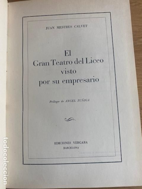 Libros de segunda mano: Gran Teatre del Liceu. Barcelona. 6 libros - Foto 16