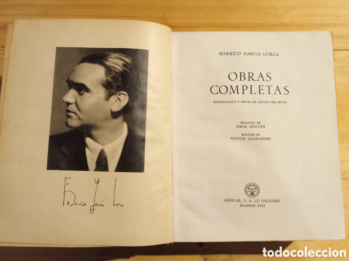 Libros de segunda mano: Federico Garc&iacute;a Lorca - Obras Completas - Aguilar - Foto 1