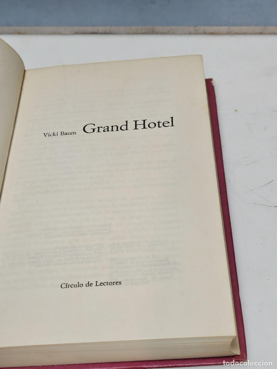 Libros de segunda mano: libro vintage Grand hotel - Foto 3
