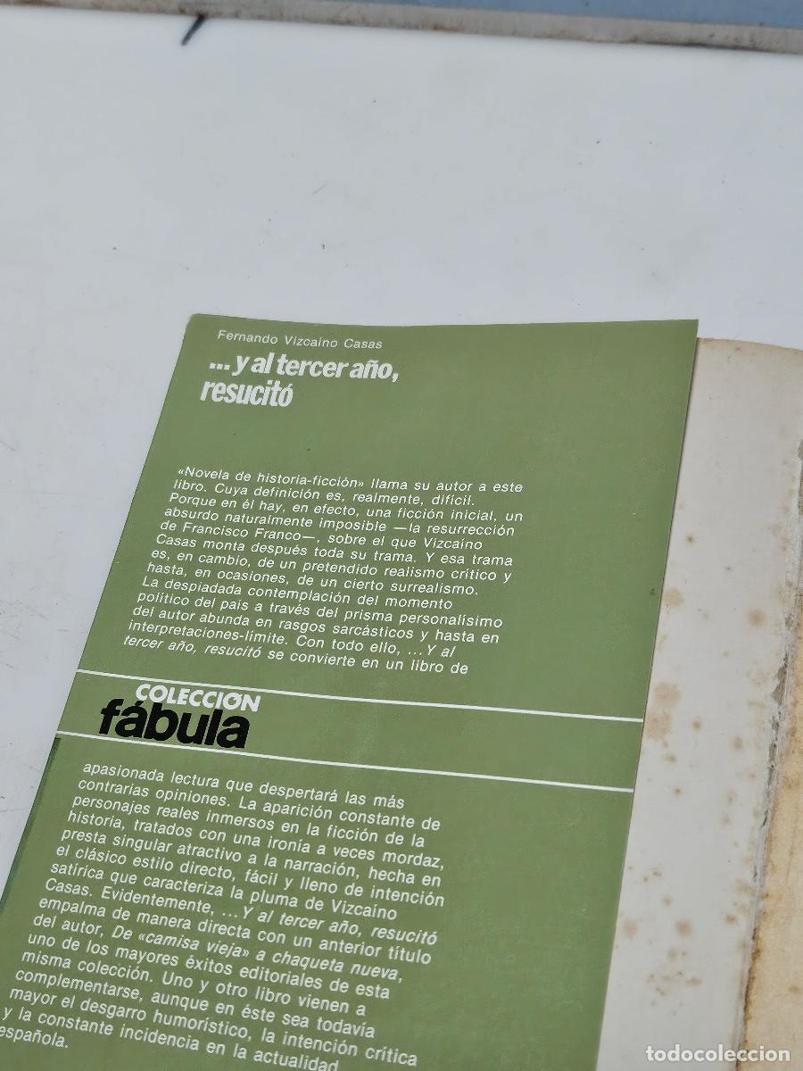 Libros de segunda mano: libro vintage Y al Tercer dia resucito - Foto 2
