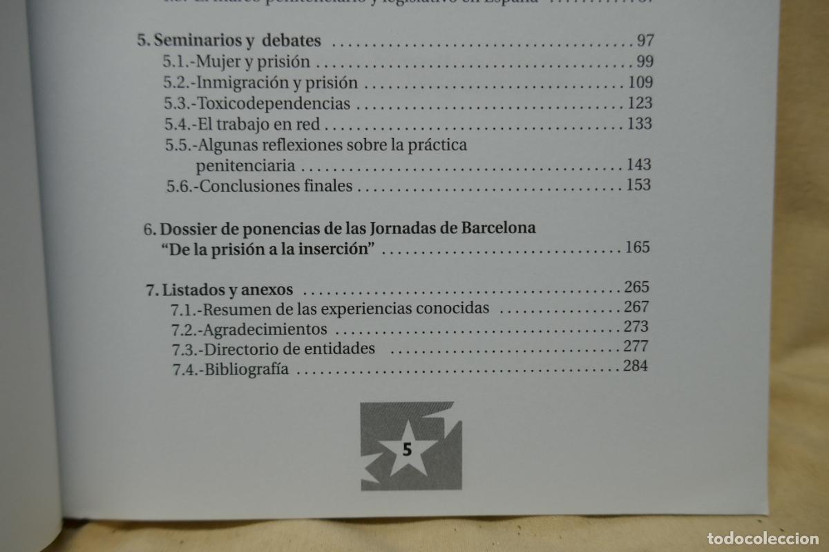 Libros de segunda mano: DE LA PRISION A LA INSERCION - ....... - Foto 13