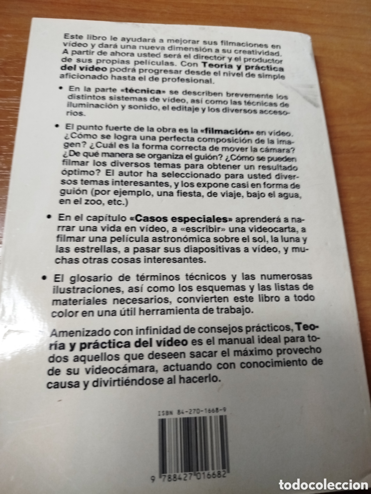 Libros de segunda mano: Teor&iacute;a y pr&aacute;ctica del v&iacute;deo. Bernhard Kammer - Foto 3
